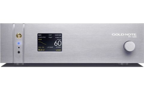 Przedwzmacniacz Gramofonowy Gold Note PH-1000 LITE Srebrny