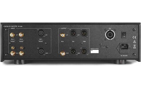 Przedwzmacniacz Gramofonowy Gold Note PH-1000 Line Srebrny