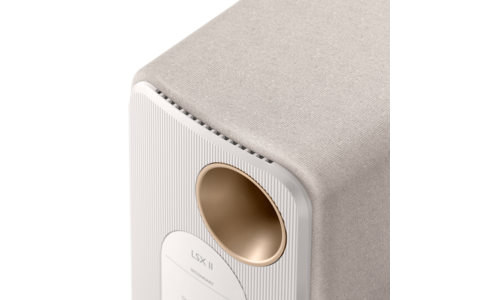 Bezprzewodowe Aktywne Kolumny Podstawkowe KEF LSX II Cotton White