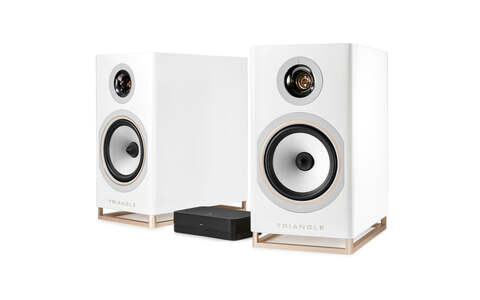 Aktywne Kolumny Podstawkowe Triangle Capella Białe