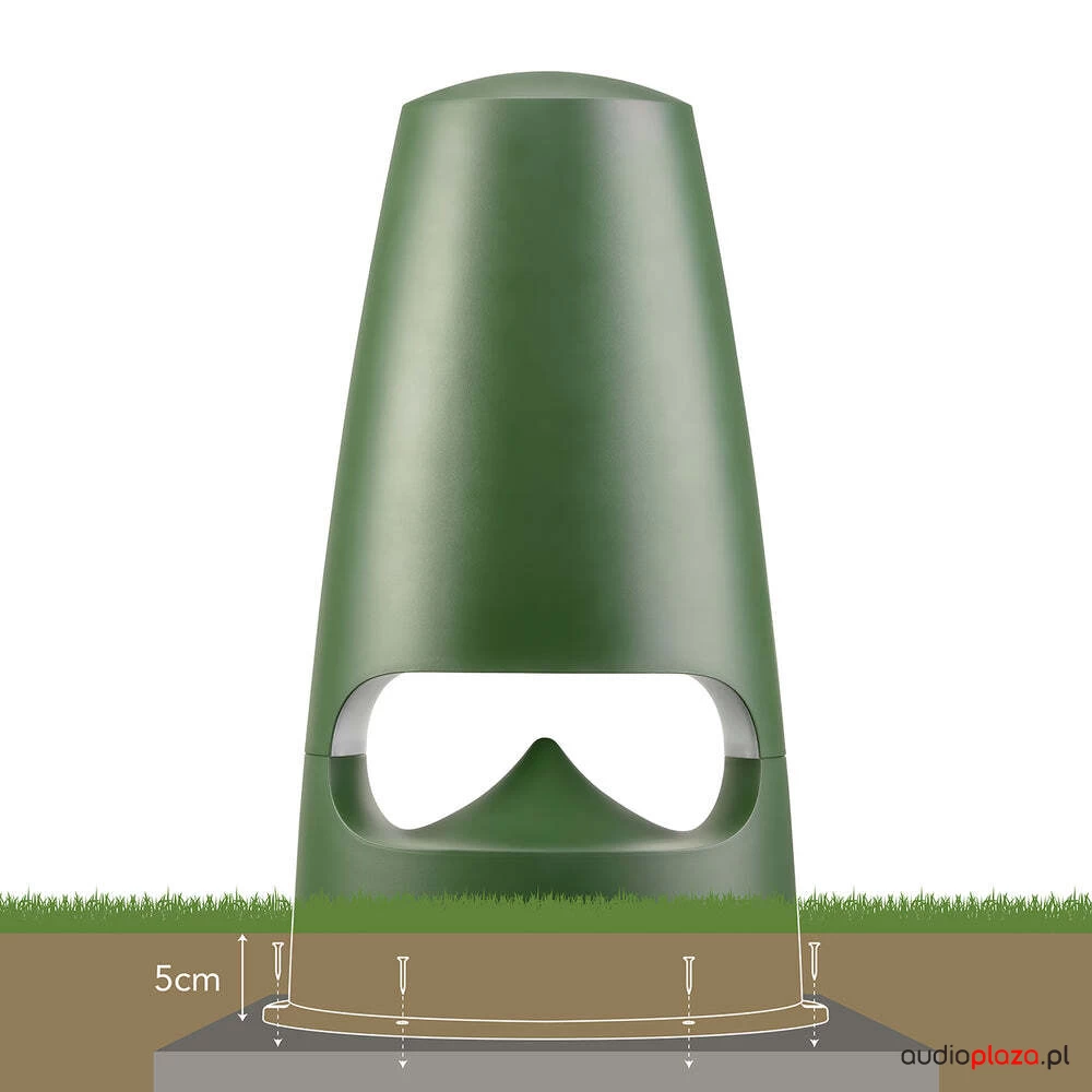 Triangle Garden 7 Zielony