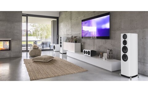 Kolumny Podłogowe Wharfedale AURA 4 Białe