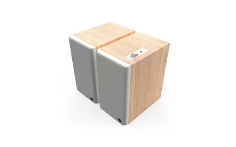 Aktywne Kolumny Podstawkowe Klipsch The Fives II Dąb