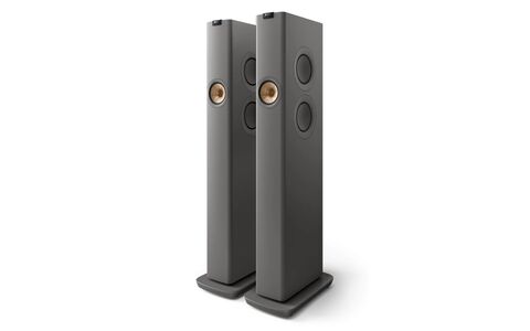 Bezprzewodowe Aktywne Kolumny Podłogowe KEF LS60 Wireless Titanium Grey Sklep Poznań