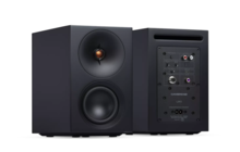 Cambridge Audio L/R S Czarne Aktywne Kolumny Podstawkowe Salon Poznań Wrocław