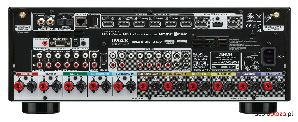Denon AVC-X3900H amplituner AV