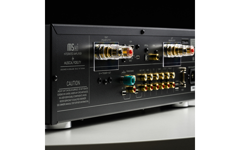 Wzmacniacz Stereo Musical Fidelity M5xi Srebrny