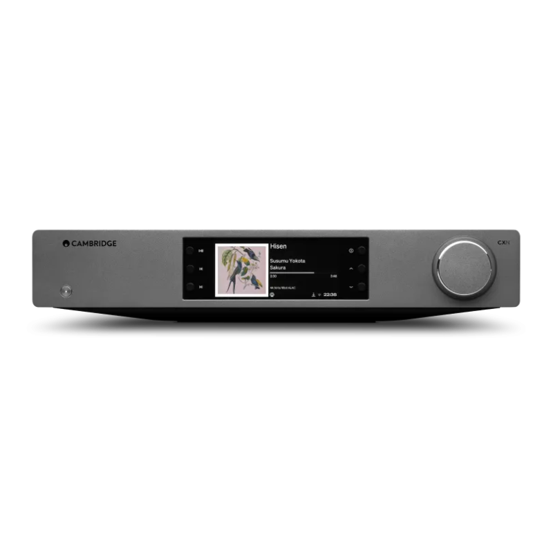Odtwarzacz Sieciowy Streamer Cambridge Audio CXN100 SE Szary - przód urządzenia