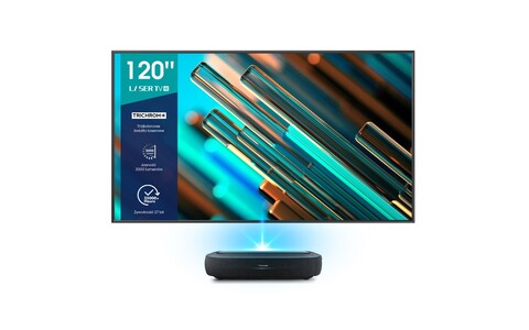 Projektor Laserowy 4K UHD Ultra Krótkoogniskowy z Ekranem Hisense 120L9H