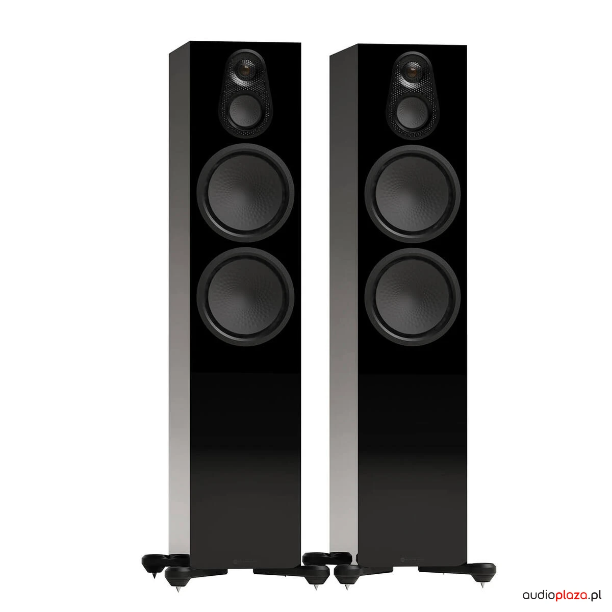 Salon audioplaza.pl – Monitor Audio Silver 500 8G kolumna podłogowa, wykończenie High Gloss Black