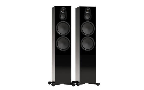 Kolumny Podłogowe Monitor Audio Silver 500 8G Czarny Połysk