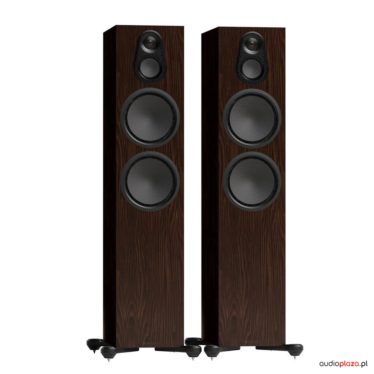 Salon audioplaza.pl – Monitor Audio Silver 500 8G kolumna podłogowa, wykończenie Walnut