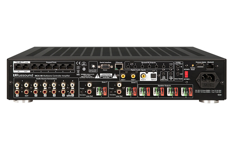 Russound MCA-66 Czarny Wielostrefowy Kontroler ze Wzmacniaczem Multiroom 6 Stref Salon Poznań Wrocław