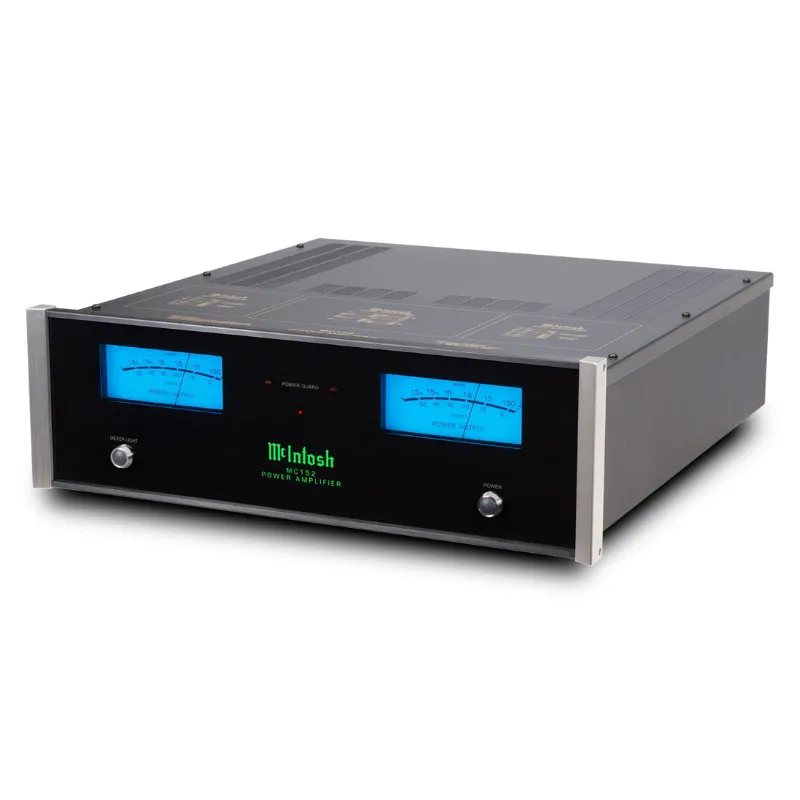 Końcówka Mocy Stereo Hi-End McIntosh MC152 Czarny - tył i złącza