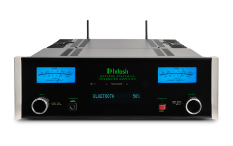 McIntosh MSA5500 Czarny Wzmacniacz Zintegrowany Salon Poznań Wrocław